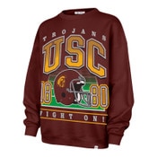 USC Trojans Women's 47' Cardinal Go Big Oversized Crew Neck Sweatshirt